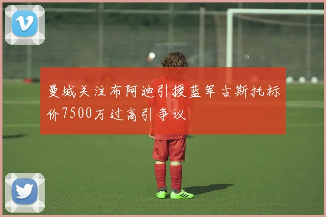 曼城关注布阿迪引援蓝军古斯托标价7500万过高引争议